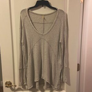 Free People thermal shirt